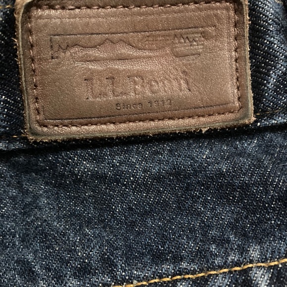 Vintage L.L. Bean Mom Jeans Classic Fit Size 32x33.5 - Picture 3 of 4